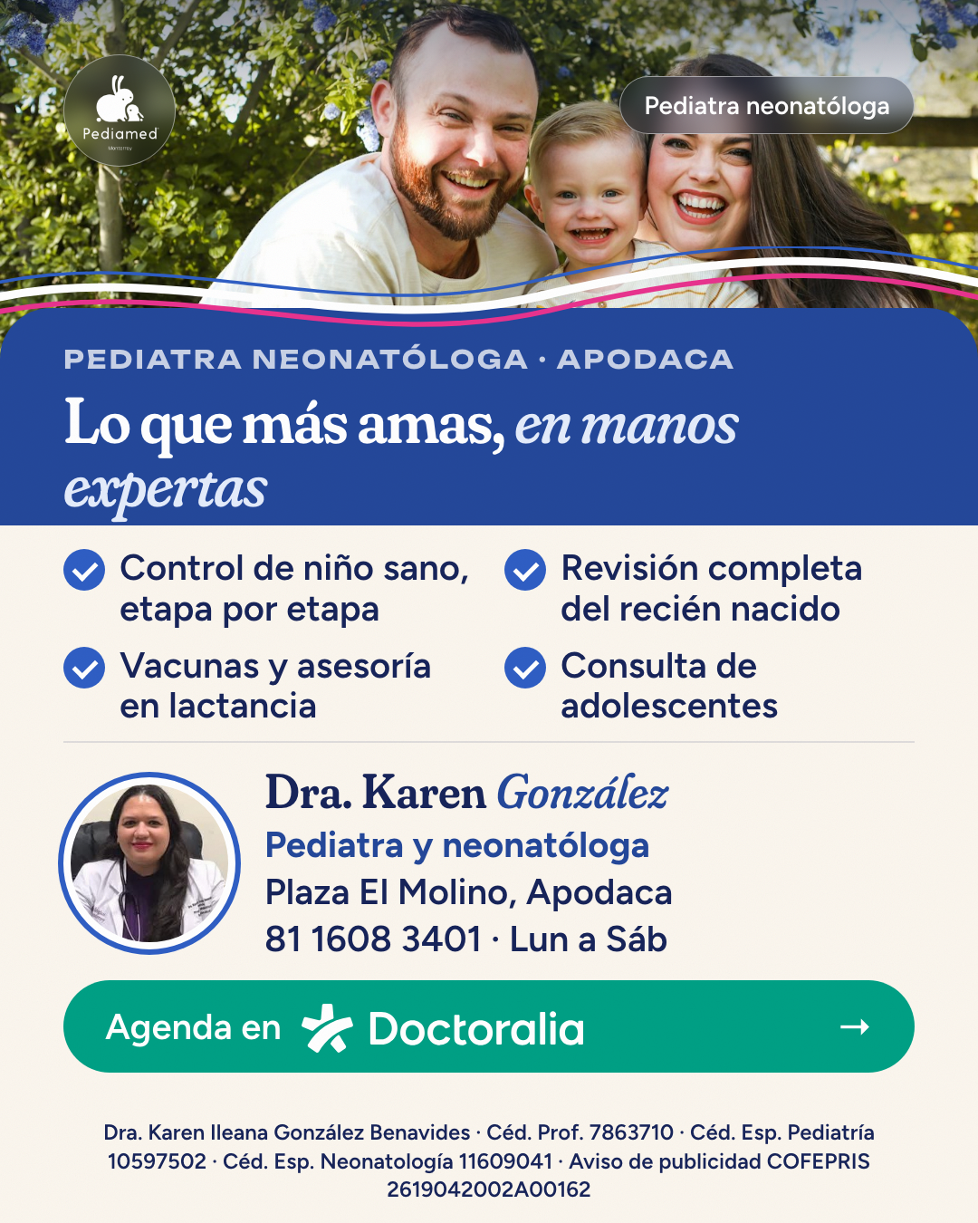 Pediatra en Apodaca, post