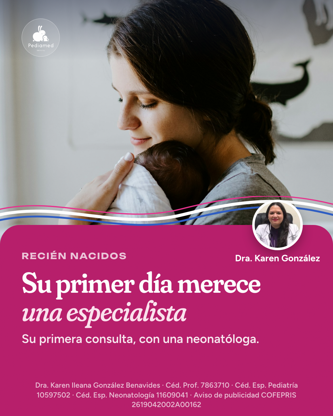 Recién nacido · Neonatóloga, lámina 1